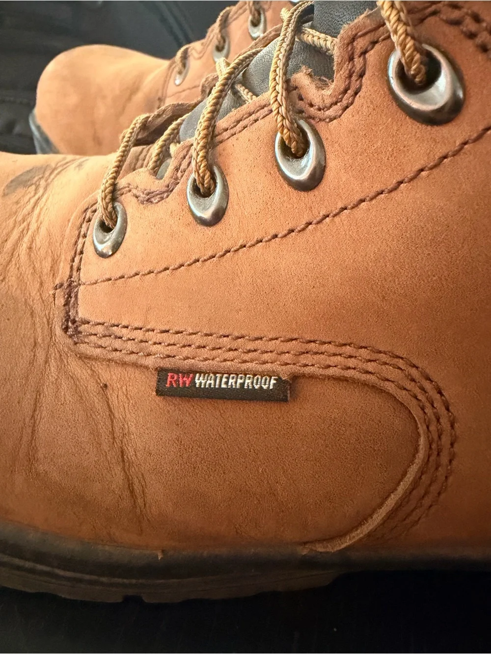 Red Wing King Toe Boots Size 10